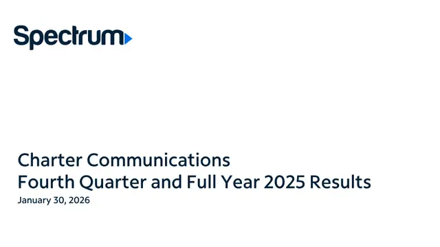 Charter Communications deck cover