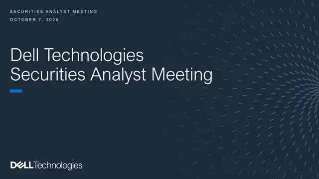 Dell Technologies deck cover