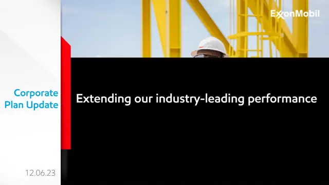 ExxonMobil deck cover