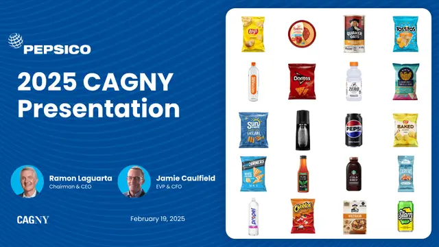 PepsiCo deck cover