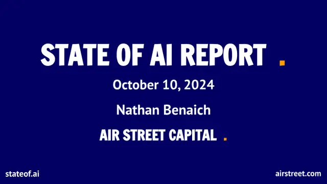 Air Street Capital deck cover